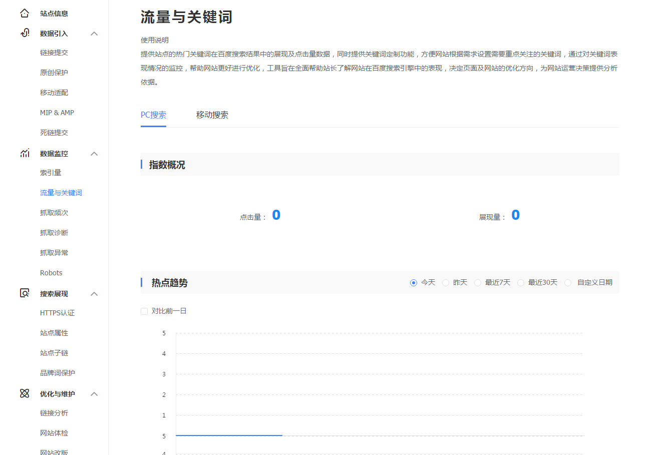 百度搜索平臺(tái)流量與關(guān)鍵詞是什么？在哪里看